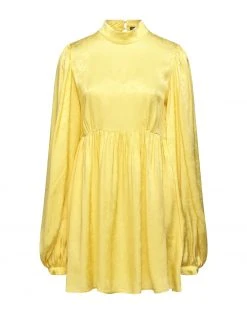 WANDERING Short Dress For Women Yellow