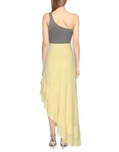 WANDERING Midi Skirt For Women Yellow -BIANCA DI Sales Shop unnamed file 1148
