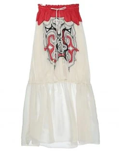 BIANCA DI Sales Shop 43 WANDERING Maxi Skirts For Women Ivory