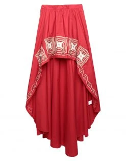 BIANCA DI Sales Shop 39 WANDERING Mini Skirt For Women Red