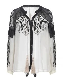 WANDERING Patterned Shirts & Blouses For Women Ivory