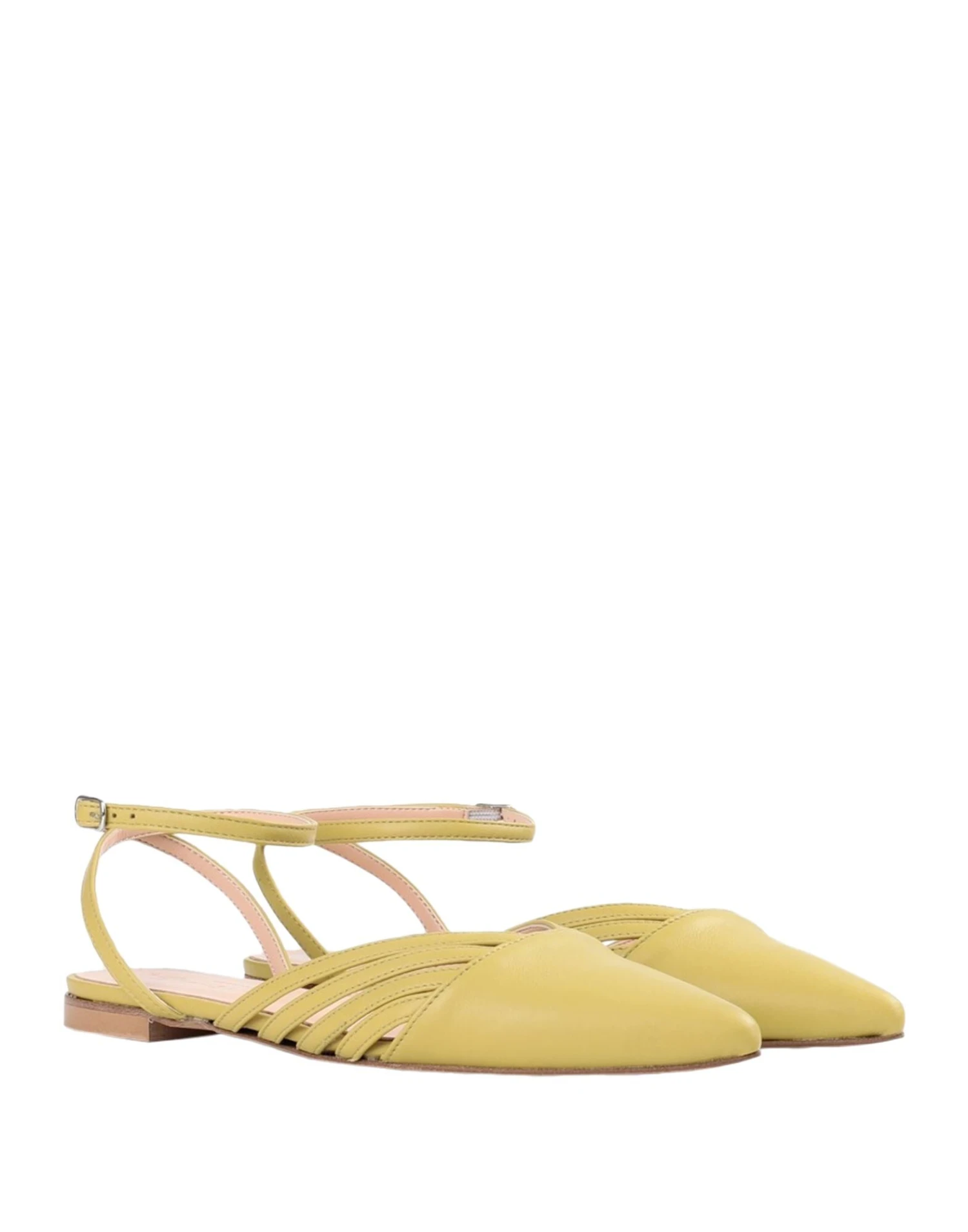 BIANCA DI Ballet Flats For Women Acid Green 2 BIANCA DI Ballet Flats For Women Acid Green - Image 2